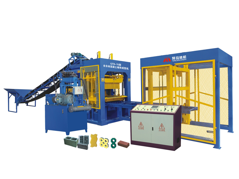 QT8-15全自動(dòng)混凝土砌塊成型機(jī)